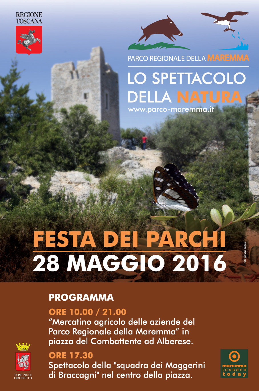 LOCANDINA E INVITO festa dei parchi