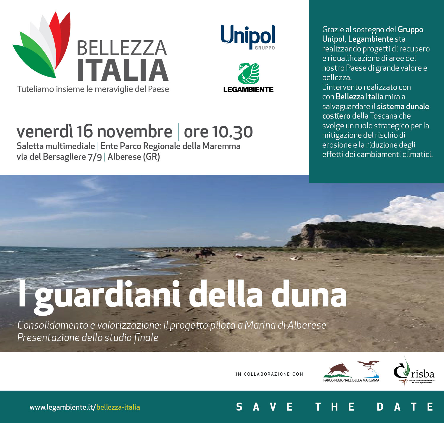 savethedate grosseto novembre