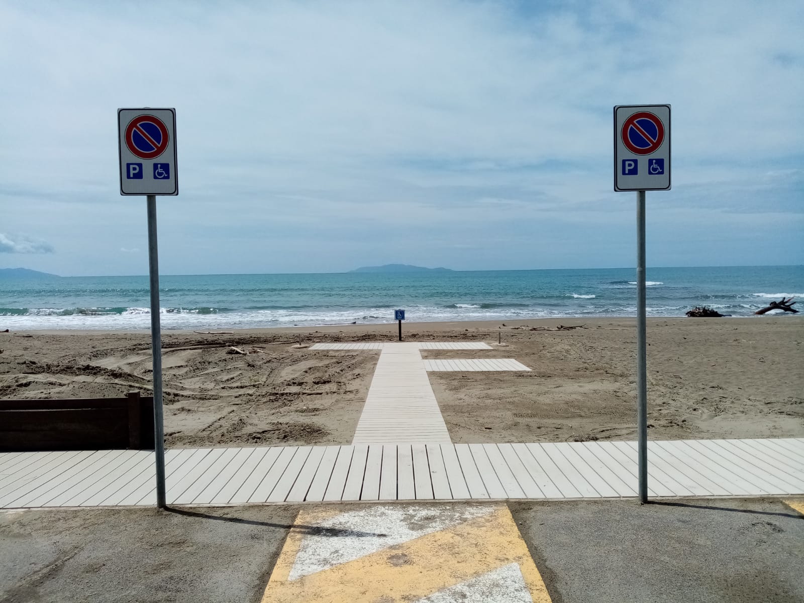 passerella marina di alberese